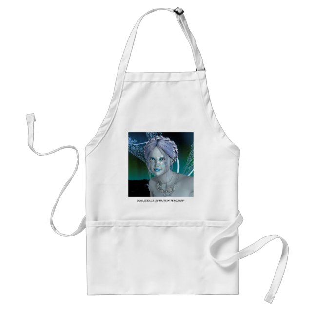 Fantasy Snow Fairy Standard Apron (Front)