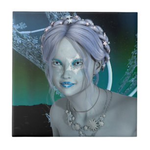Fantasy Snow Fairy Tile