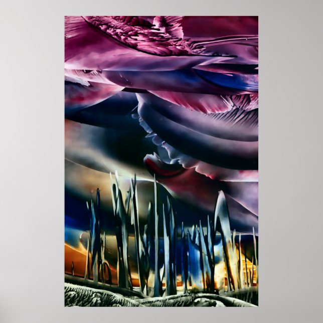 Fantasy Spires Poster (Front)