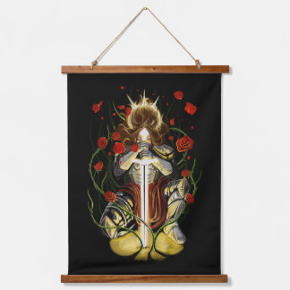 Fantasy Sword in the Stone Artwork Hanging Tapestry