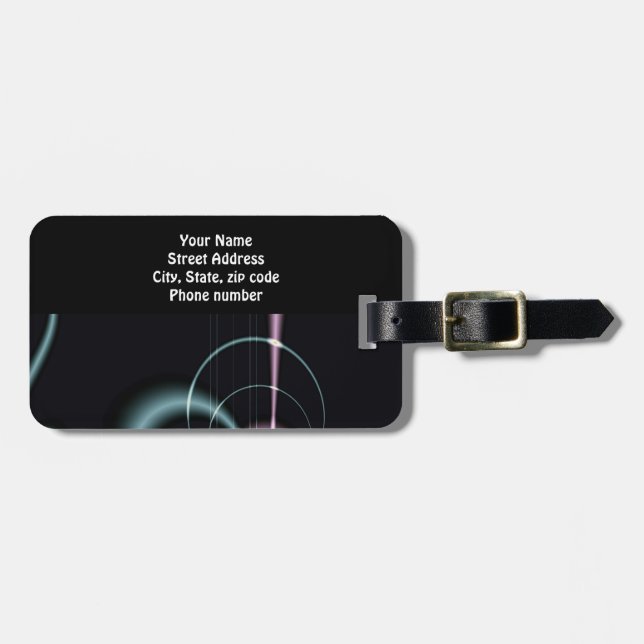 Fantasy Tag For Luggage - Customized (Front Horizontal)