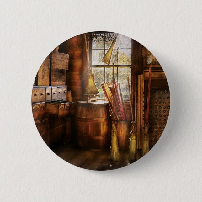 Fantasy - The Broom Maker 2 Inch Round Button (Front)