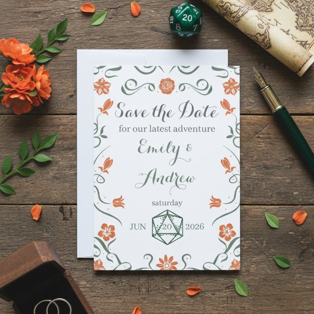 Fantasy Themed Save the date (Créateur téléchargé)