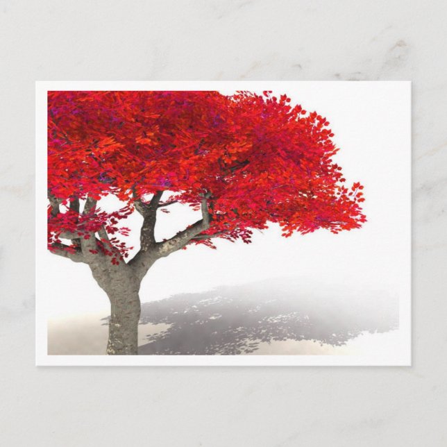 FANTASY TREE POSTCARD | T-shirt,Mugs Digital Art (Front)