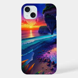 Fantasy Tropical Beach Four iPhone 15 Plus Case