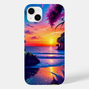 Fantasy Tropical Beach Two Case-Mate iPhone 14 Plus Case