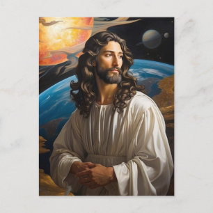 *~* Fantasy Universe with Planet Earth AP50  Postcard