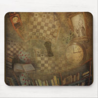Fantasy Vintage Alice in Wonderland Office Bedroom