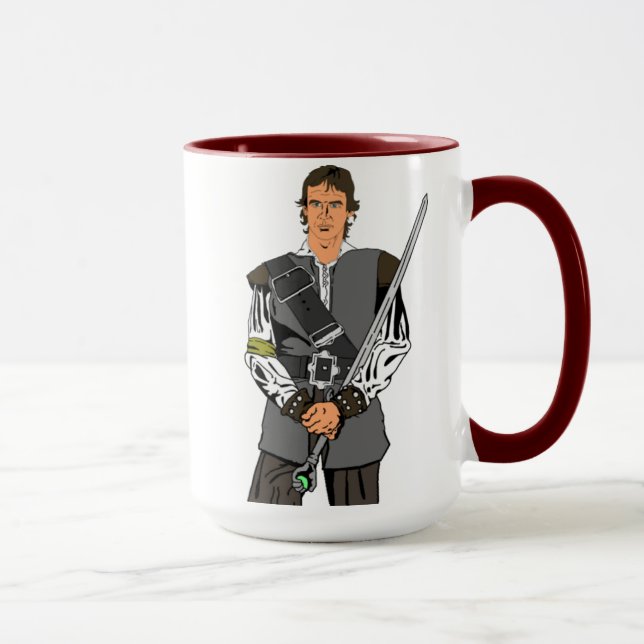 Fantasy Warrior and Warlord Mug (Right)