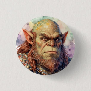 Fantasy Warrior: Dagar 1 Inch Round Button