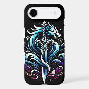 Fantasy Warrior Mystic Dragon Sword Flame