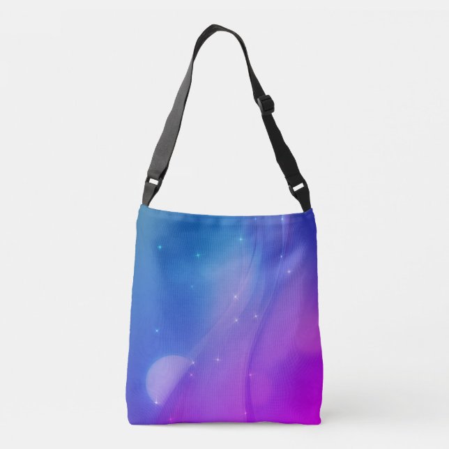 Fantasy Wave Crossbody Bag (Back)
