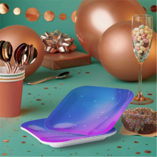 Fantasy Wave Paper Plate