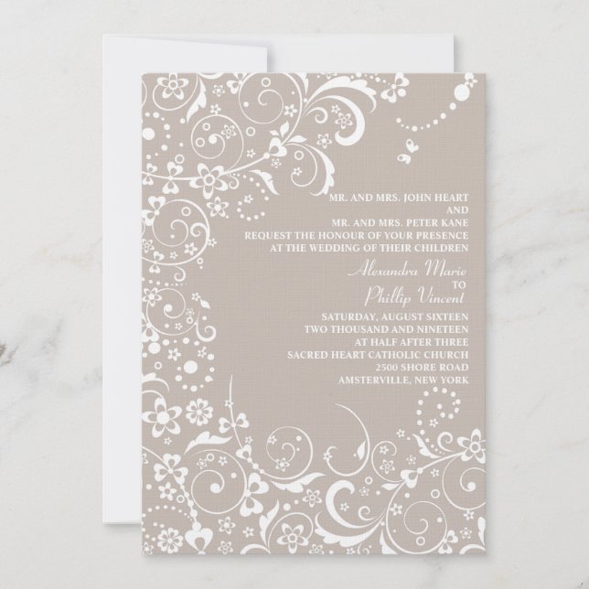 Fantasy Wedding Invitation (Front)