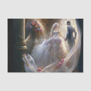 fantasy wedding tissue paper