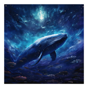 Fantasy Whale Photo Print