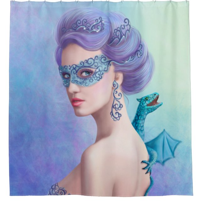 Fantasy winter woman, beautiful snow queen (Front)