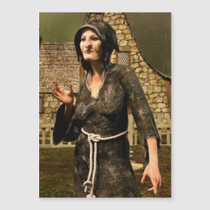 Fantasy Witch Medieval Village Halloween