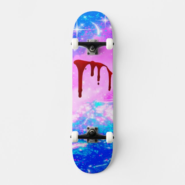 Fantasy with blood skateboard (Front)