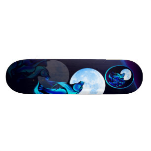 Fantasy Wolf Skateboard
