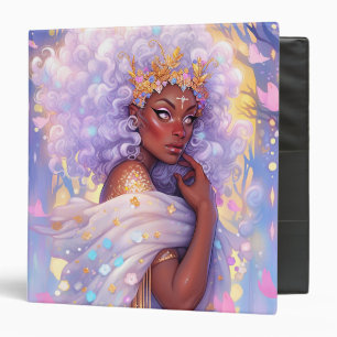 Fantasy Woman African American Art Binder