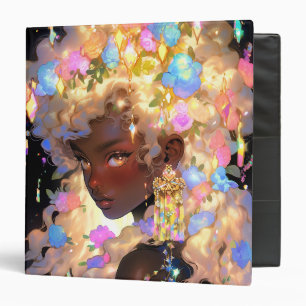 Fantasy Woman African American Art Binder