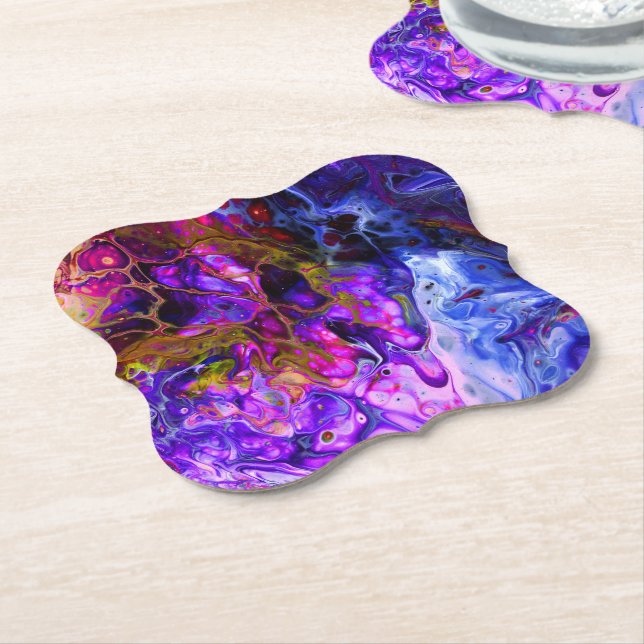 Fantasy World Paper Coaster (Angled)