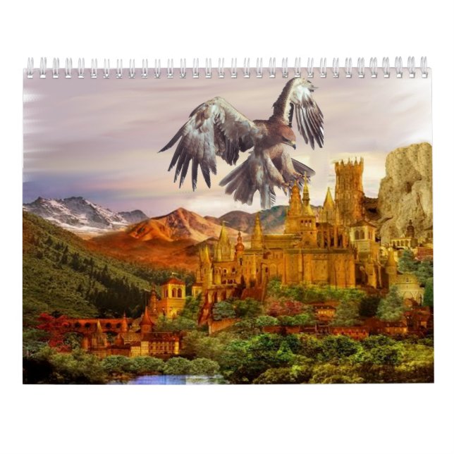 fantasy year calendar (Back)
