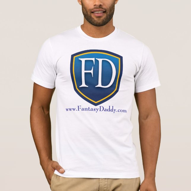 FantasyDaddy.com Basic Bella Canvas T-Shirt (Front)