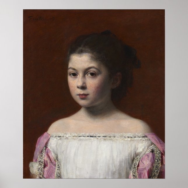 Fantin-Latour - Marie-Yolande De Fitz-James Poster (Front)
