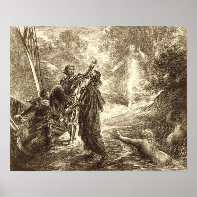 Fantin-Latour - Rinaldo Poster (Front)