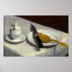 Fantin-Latour - Still Life With Mustard Pot 1860 Poster