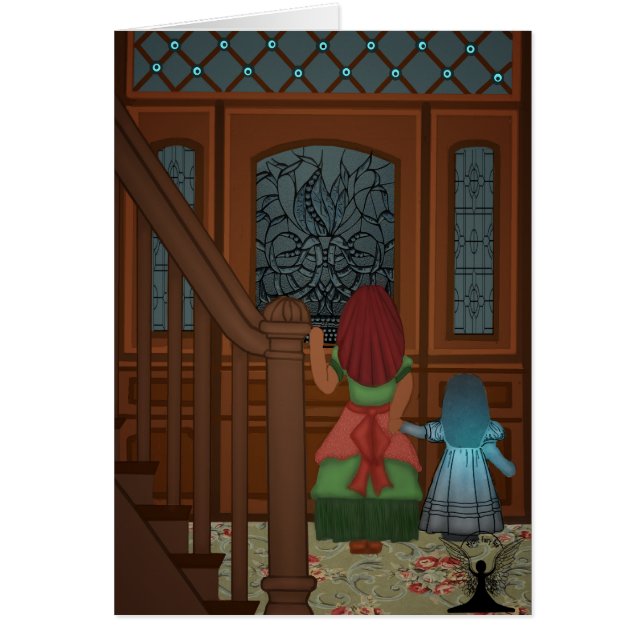 Fantôme à l'art féerique mythique de porte (Devant)
