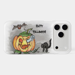 Fantôme, Chauve-souris et Chat, Joyeux Halloween !