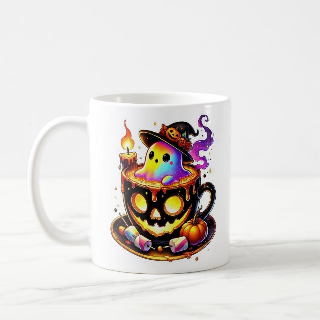 Fantôme dans une tasse de café (Gauche)