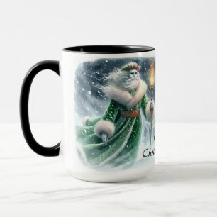 Fantôme De Noël Présente Café Mug