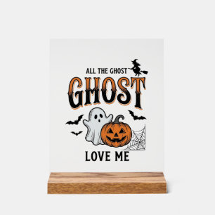 Fantôme d'Halloween Tous les fantômes m'aiment drô