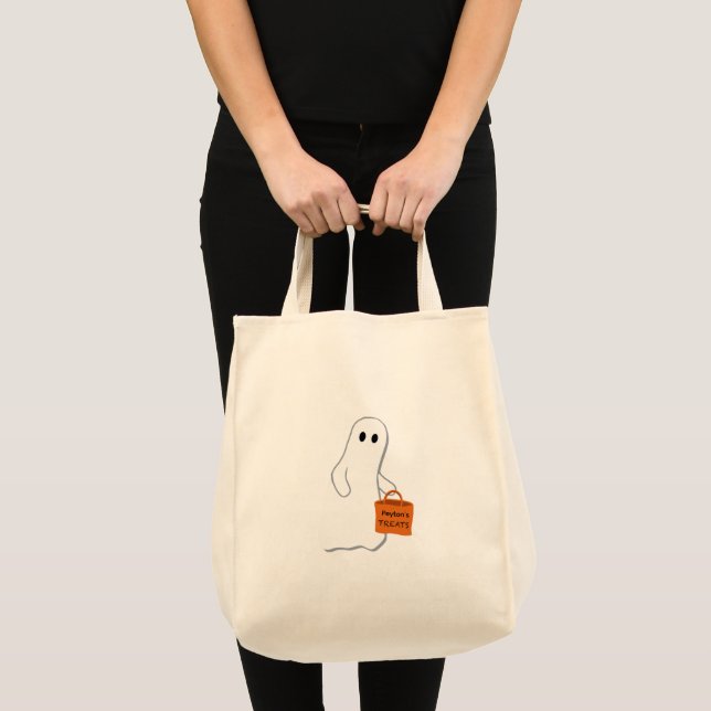 Fantôme mignon avec sac de traitement Sac personna (Devant (produit))