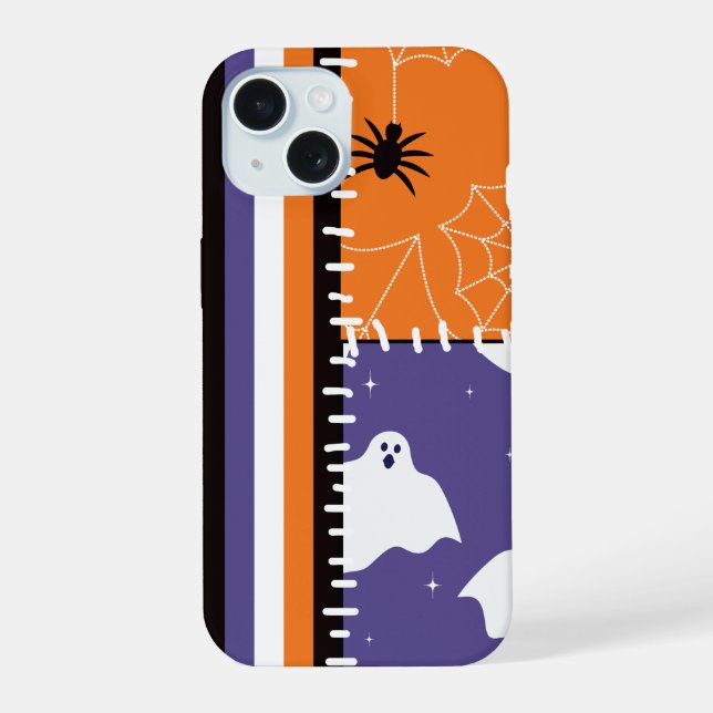 Fantômes de patchwork d'Halloween (Verso)