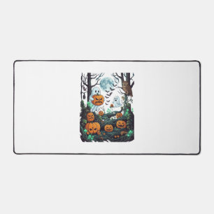 Fantômes d'Halloween Citrouilles effrayantes Hibou