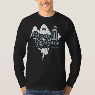 Fantômes du T-shirt à manches longues pour hommes