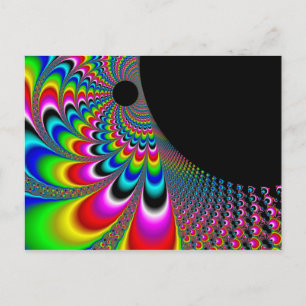 Fanyc - Mandelbrot Fractal Art Postcard