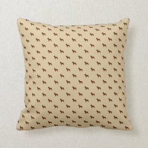Faon réversible de bouledogue français et coussin