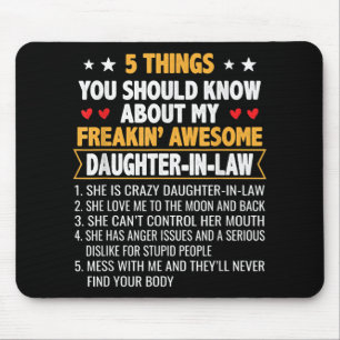 Far And Mother In Law From Daughter In Law Mouse Pad