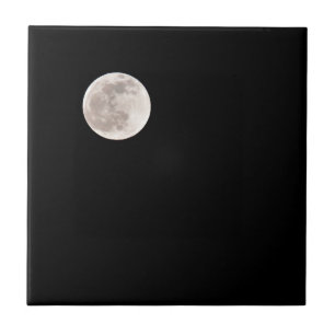 Far Away Full Moon Tile