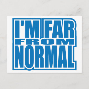 Far from Normal Postcard