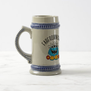 FAR FROM NORMAL THREE-EYED MONSTER MUG