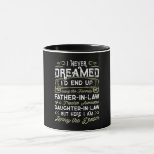 Far In Law Of A Freaking Awesome Daughter In Law Mug