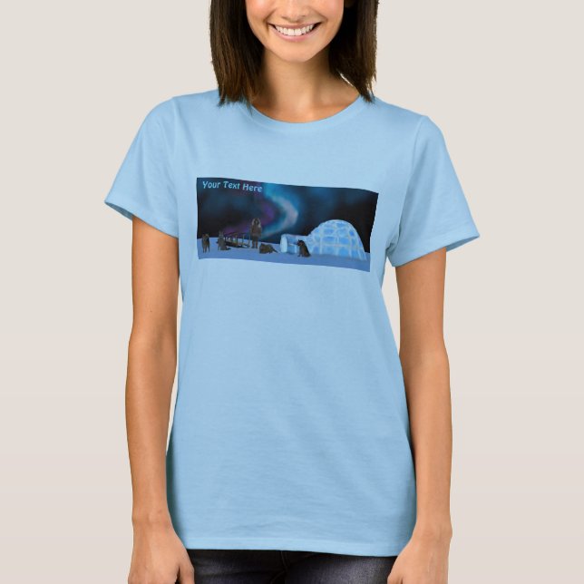 Far North Christmas T-Shirt (Front)