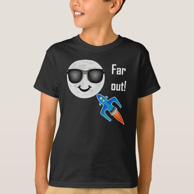Far Out Design - Kids' Basic T-Shirt (Front)